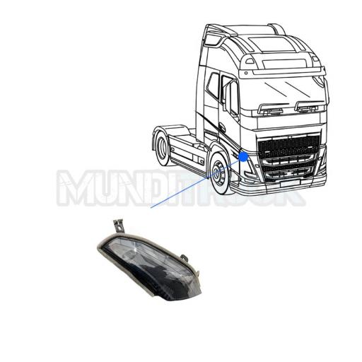 EXTENSION PROLONGADOR FARO DCHO. NEGRO VOLVO FH5 2021 [1]