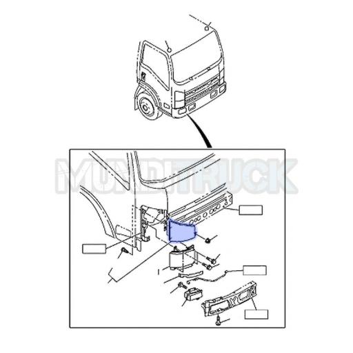 INTERMITENTE DELANTERO DCHO. ISUZU N-F 2007 EN ADELANTE [1]