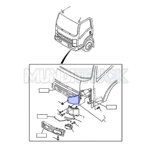 INTERMITENTE DELANTERO IZQDO. ISUZU N-F 2007 EN ADELANTE [1]