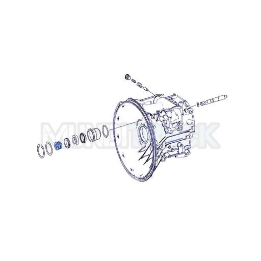 PISTON CILINDRO DE MANDO MERCEDES ACTROS MP4 [1]