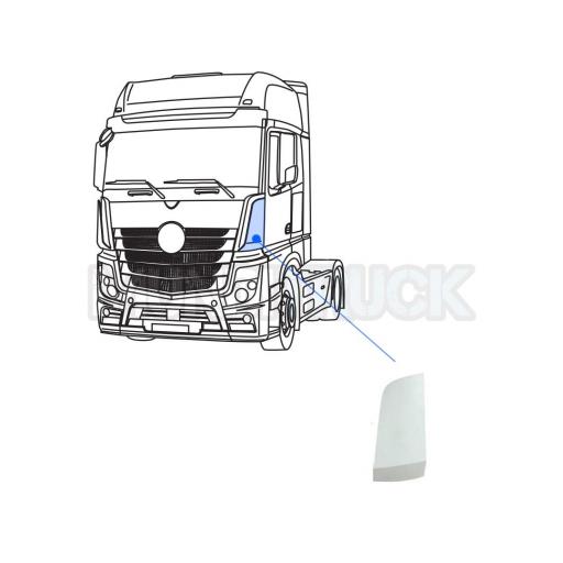 DEFLECTOR DE AIRE EXTERIOR IZQDO. MERCEDES MP4 CLASSIC Y STREAM SPACE [1]