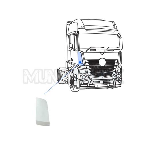 DEFLECTOR DE AIRE EXTERIOR DCHO. MERCEDES MP4 CLASSIC Y STREAM SPACE [1]