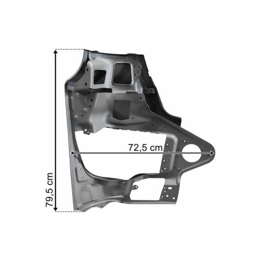 ANGULO PARACHOQUES IZQDO. SIN AGUJERO LAVAFAROS Y SIN AGUJERO ANTINIEBLA MERCEDES AROCS Y ANTOS [1]
