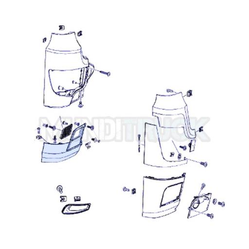 ANGULO PARACHOQUES INFERIOR DCHO. MERCEDES GRIS [2]