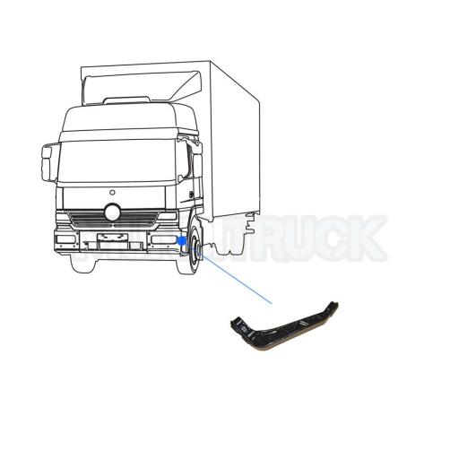 SOPORTE PARACHOQUES IZQDO. MERCEDES ATEGO [1]