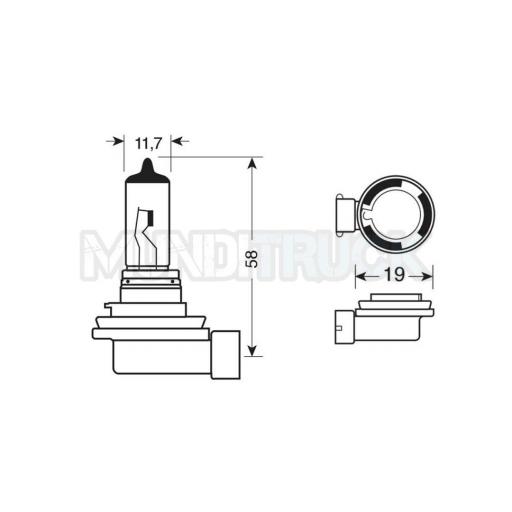 LAMPARA HALOGENA H11 24V 70W PGJ19-2 (1 PIEZA) [1]