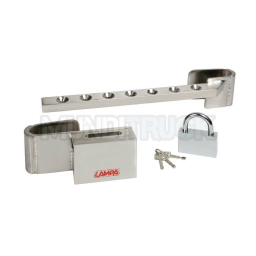 CIERRE SEGURIDAD CAMION PUERTA TRASERA 24-50CM. ACERO INOXIDABLE [1]