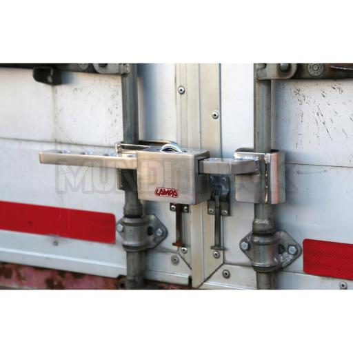 CIERRE SEGURIDAD CAMION PUERTA TRASERA 24-50CM. ACERO INOXIDABLE [4]