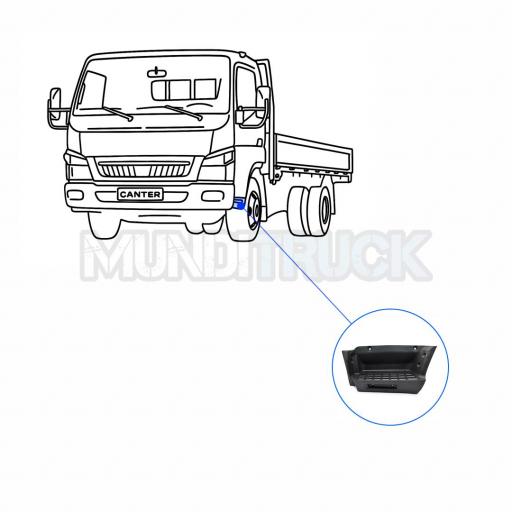 ESTRIBO APOYAPIES IZQDO. MITSUBISHI CANTER [1]