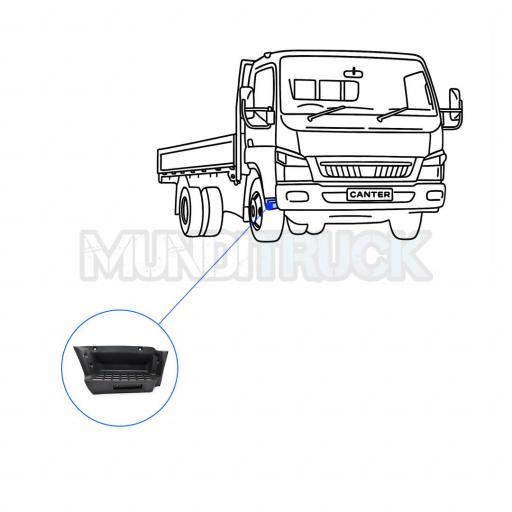 ESTRIBO APOYAPIES DCHO. MITSUBISHI CANTER [1]