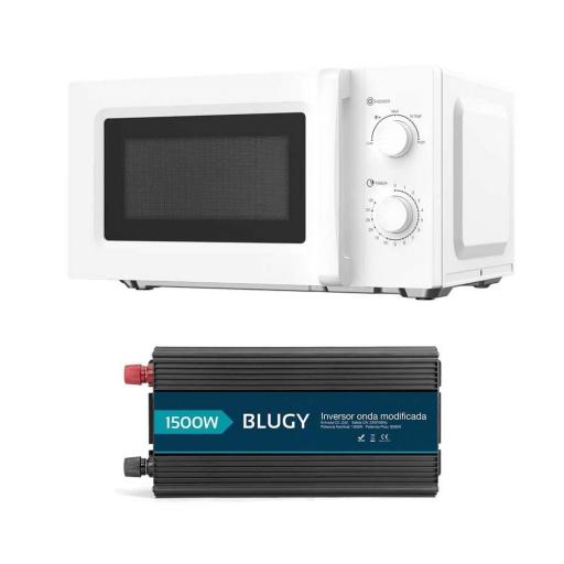 PACK MICROONDAS 20 LITROS + INVERSOR DE 1500W 24V. [0]