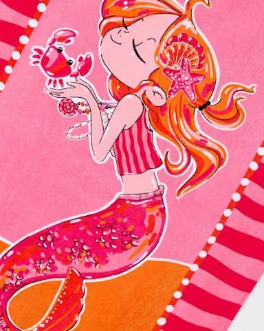 Toalla playa Sirena niña [1]