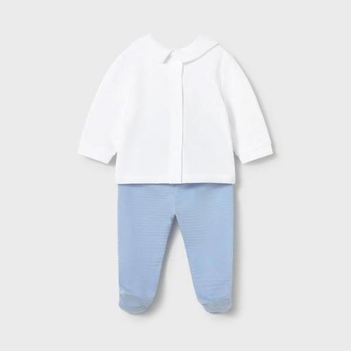 Conjunto polaina y camiseta cuello polo recién nacido [1]