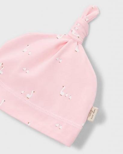 Conjunto polaina camiseta gorro patitos recién nacido [3]