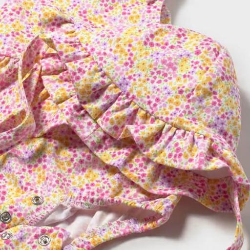 Pelele corto y gorro punto estampado [3]