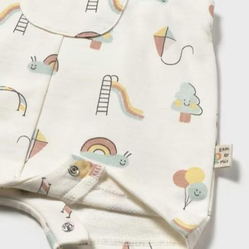 Pelele peto punto algodón estampado [1]