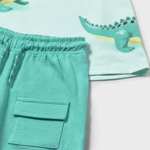 Conjunto 3p algodón estampado bebé niño [2]