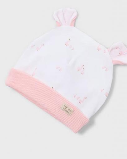 Set regalo pijama largo 3p gorro patitos recién nacida [3]