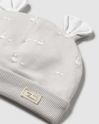 Set regalo pijama largo 3p gorro patitos recién nacido [2]