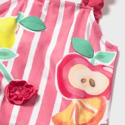 Bañador estampado volantes bebé [3]