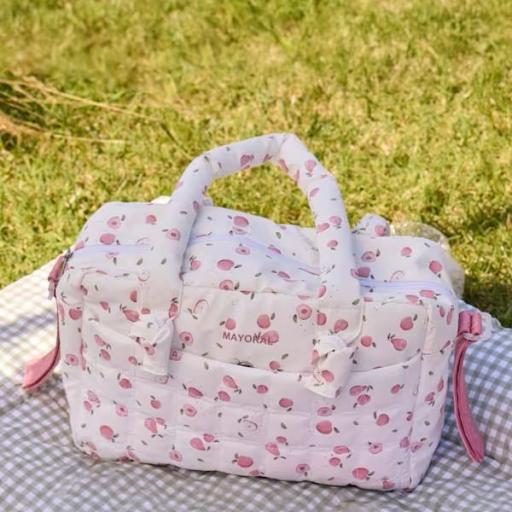 Bolso maternidad estampado impermeable mediano   [0]
