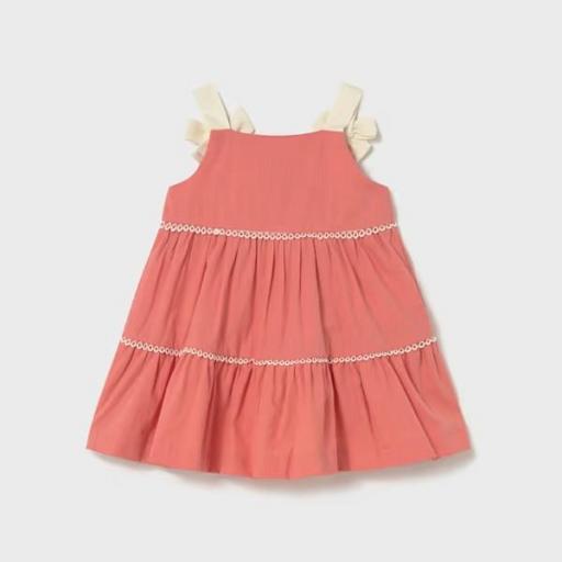 Vestido volantes de rizo con lazos bebé [1]