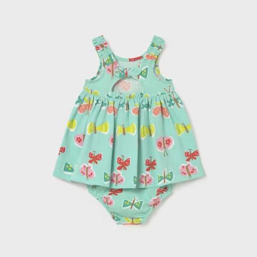 Vestido estampado con braquita bebè [1]
