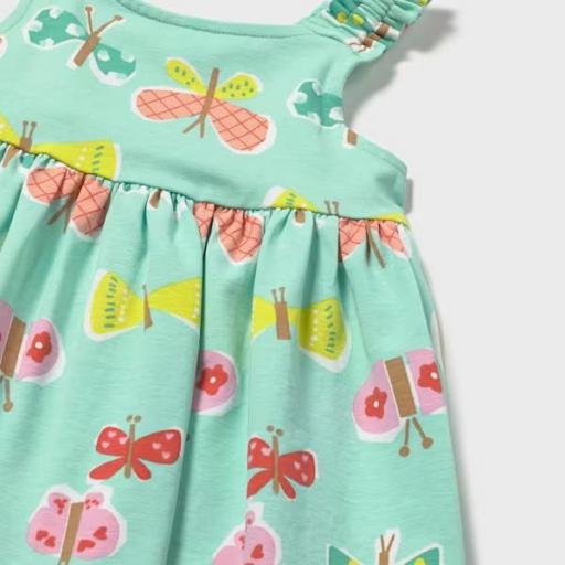 Vestido estampado con braquita bebè [2]