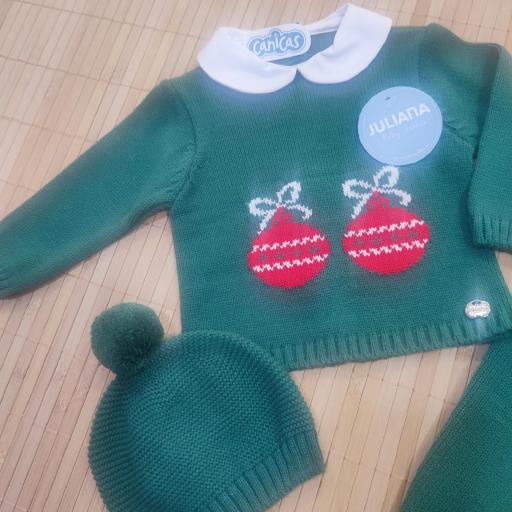 Conjunto 3p invierno con bolas Navidad [1]