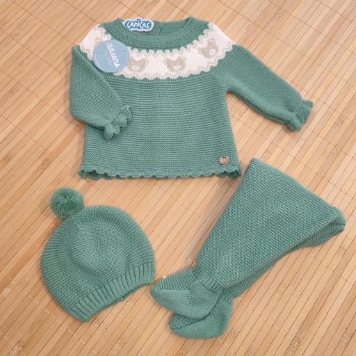 Conjunto 3p invierno con cenefa de ositos [0]