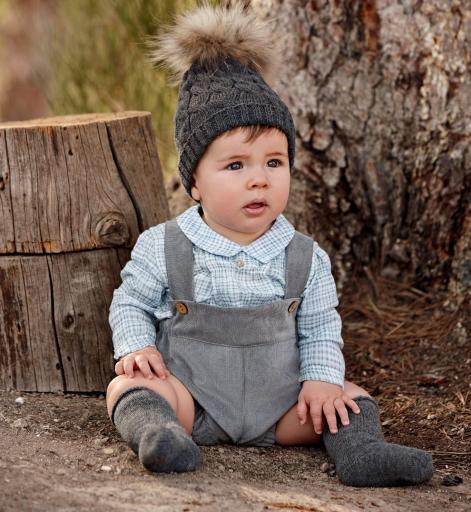 Peto tirantes con camisa bebé [0]