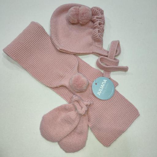 Gorro bufanda y manoplas Juliana [0]