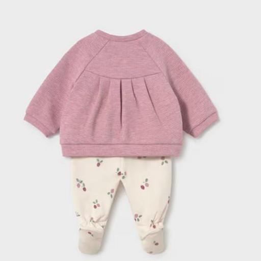 Conjunto polaina y sudadera recién nacida [1]