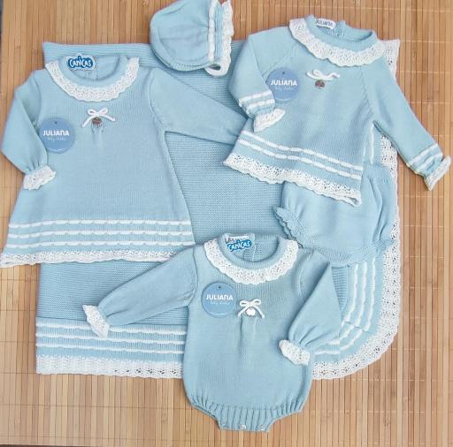 Conjunto polainas 3p unisex punto Juliana  [2]