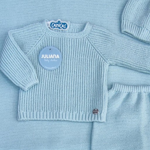 Conjunto Juliana pantalón largo punto y jersey [1]
