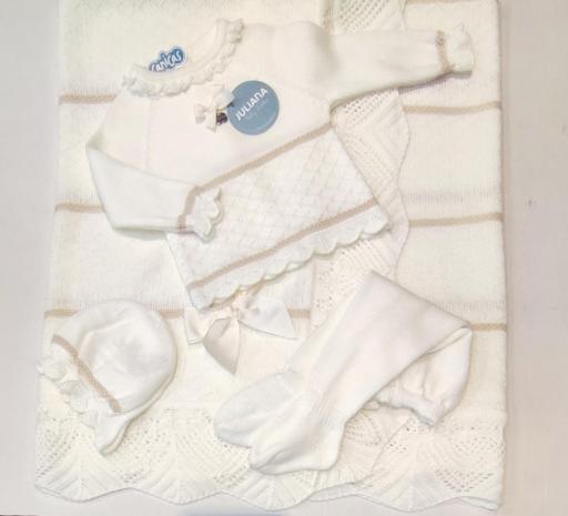 Conjunto 3p unisex rombos bicolor Juliana  [3]