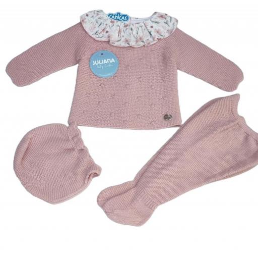 Conjunto polainas 3p punto bodoques Juliana [1]