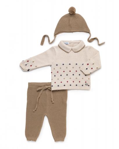 Conjunto 3p estrellas pantalón largo Juliana  [2]