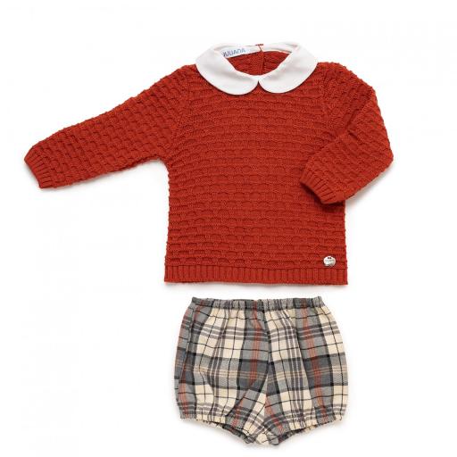 Conjunto pantalón cuadros jersey vastas [1]