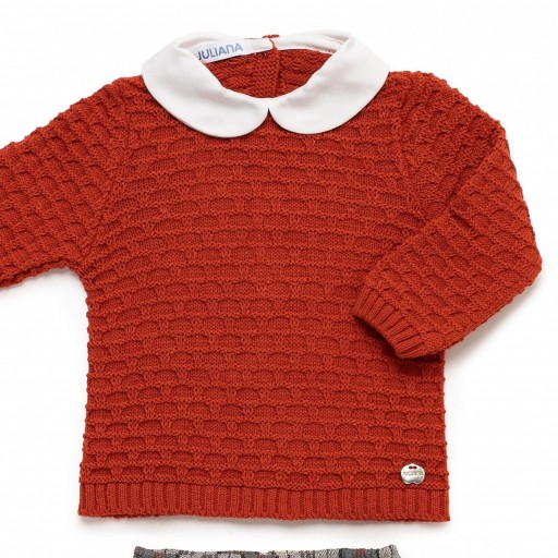 Conjunto pantalón cuadros jersey vastas [2]