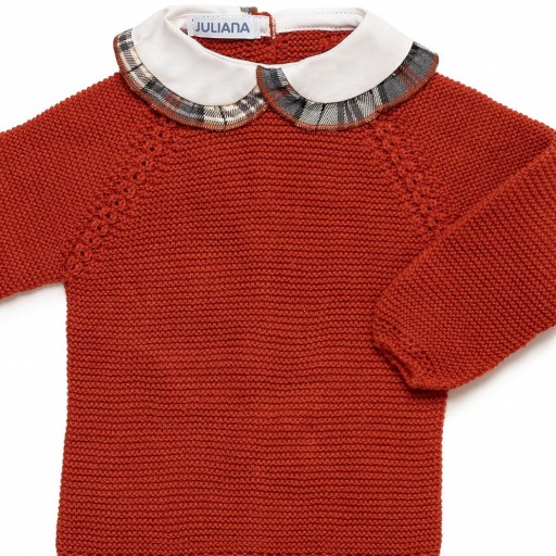 Conjunto falda braga cuadros y jersey caldera [1]