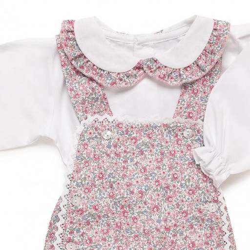 Peto tela florecitas con camisa Juliana  [1]