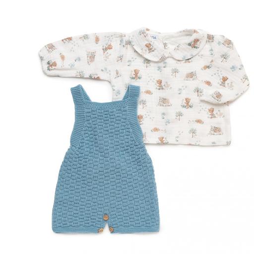 Peto punto camisa animalitos Juliana [1]