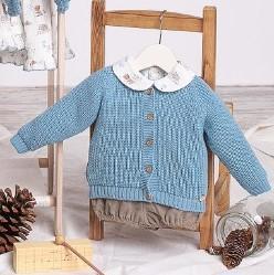 Conjunto chaqueta pantalón pana camisa animalitos 