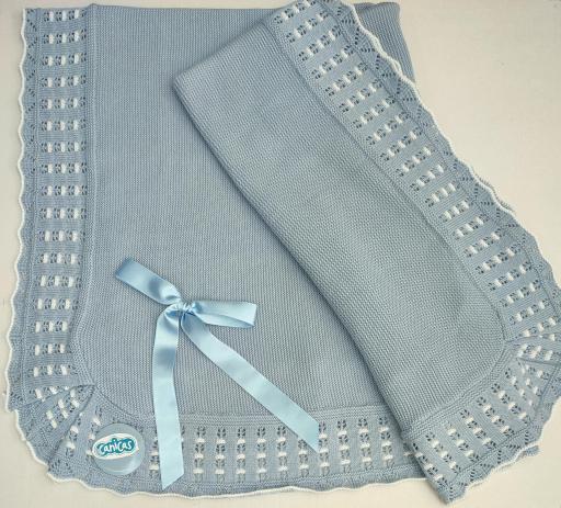 Toquilla verano calada con volante bicolor  [0]