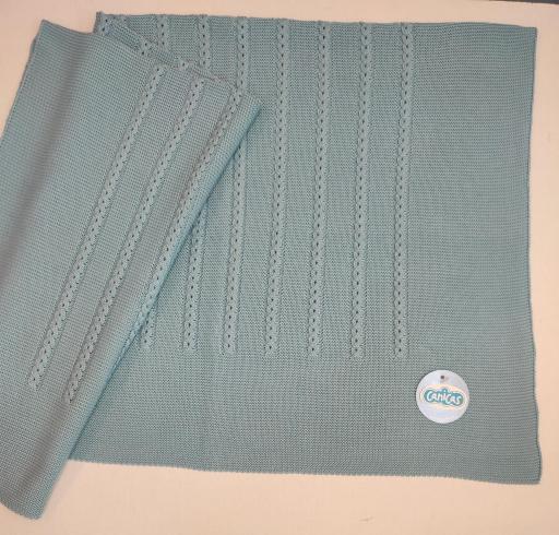 Toquilla verano cuadrada con dibujo trenzas [0]