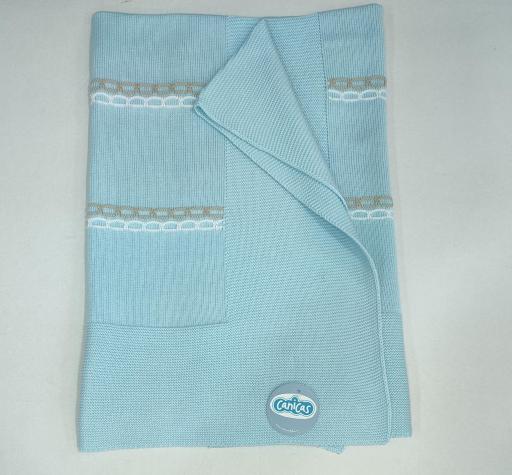 Toquilla verano cuadrada tricolor