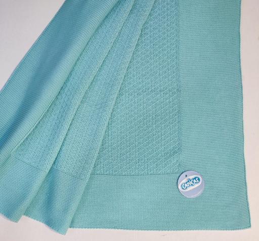 Toquilla verano cuadrada con dibujo rombos