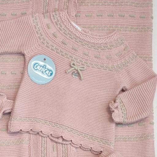 Conjunto polainas de hilo 3p bicolor [1]