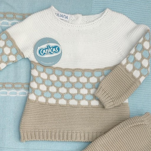 Conjunto pantalón largo 2p hilo tricolor [2]